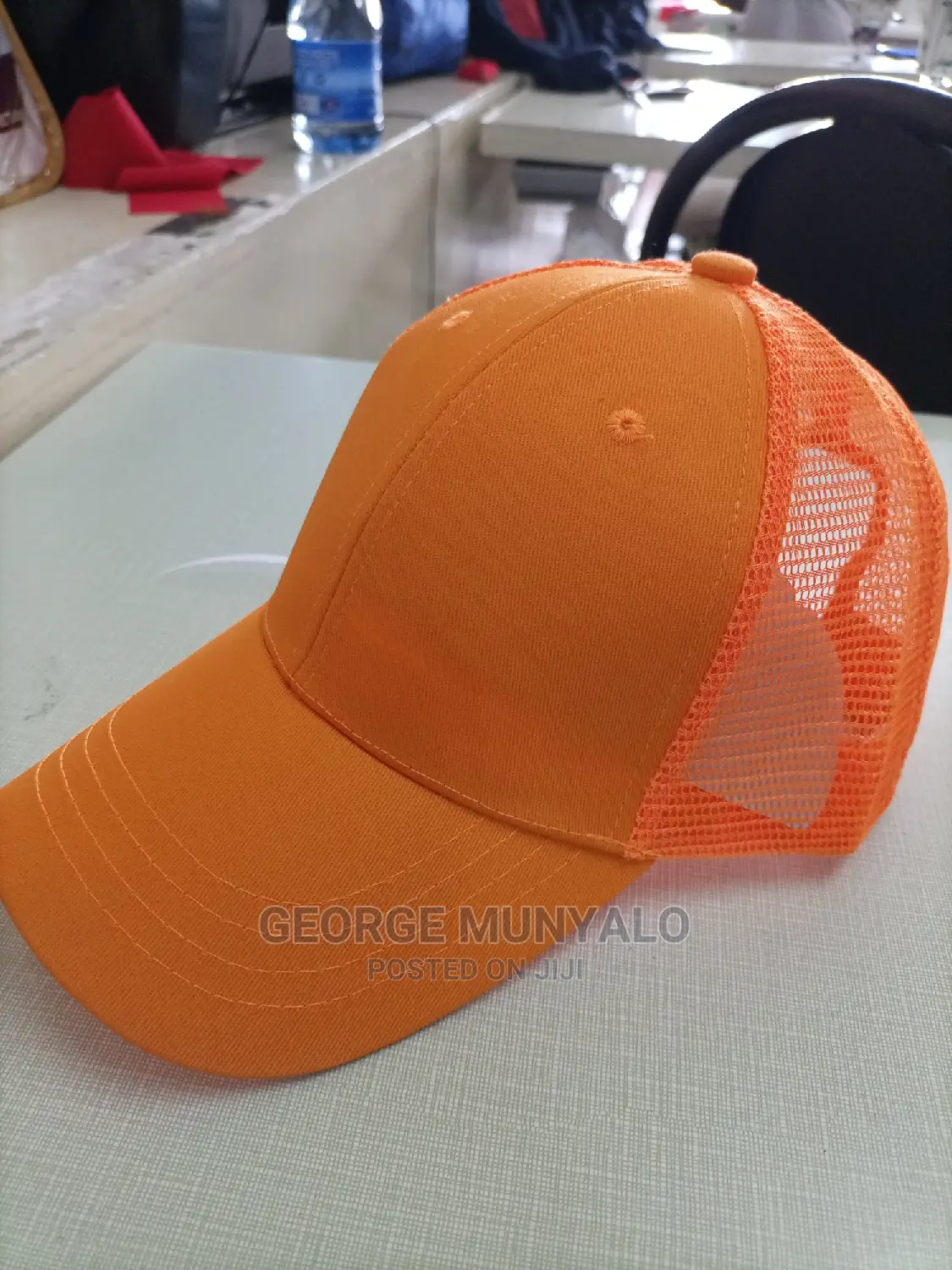 Orange Campaign Caps