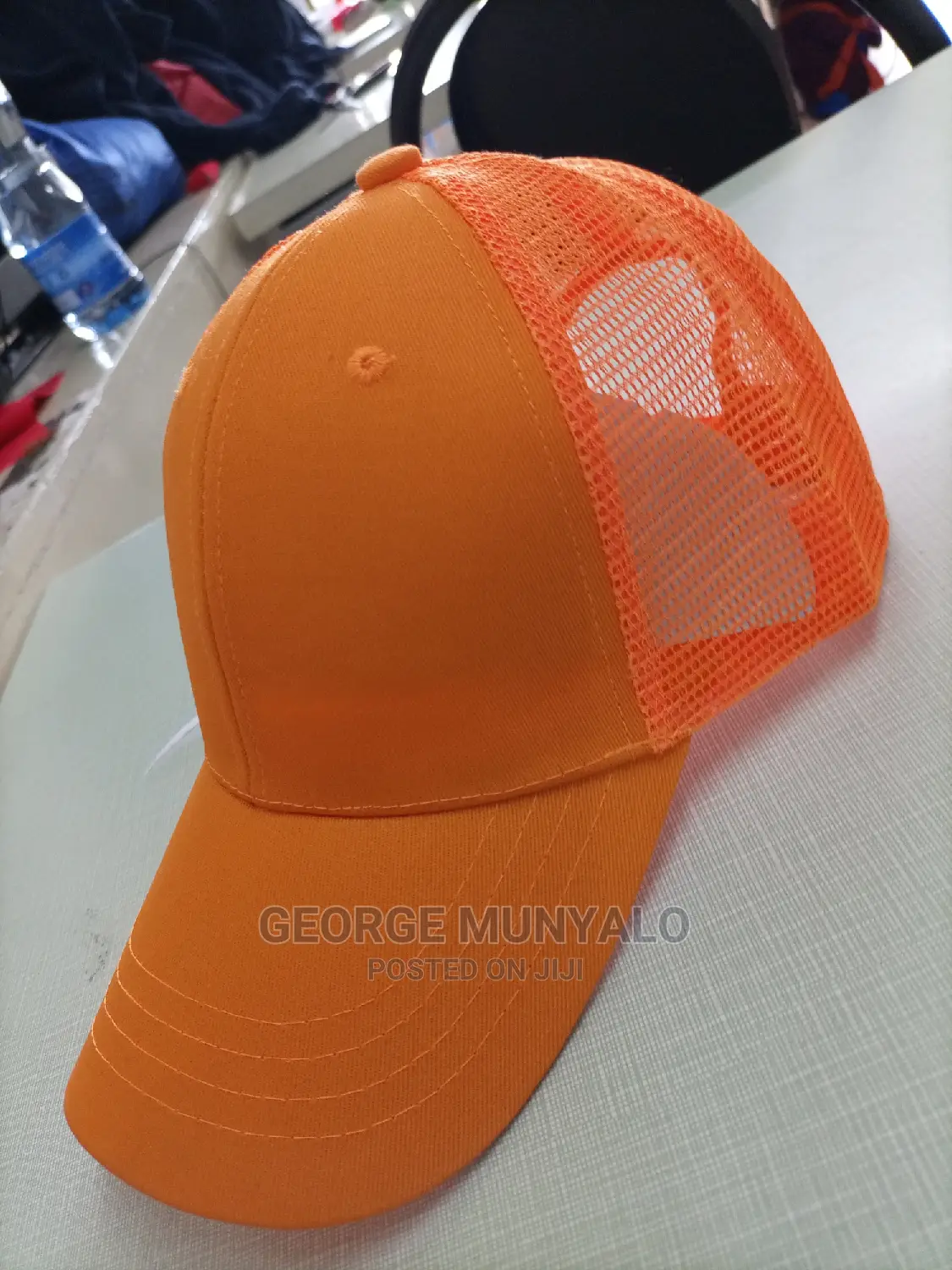 Orange Campaign Caps