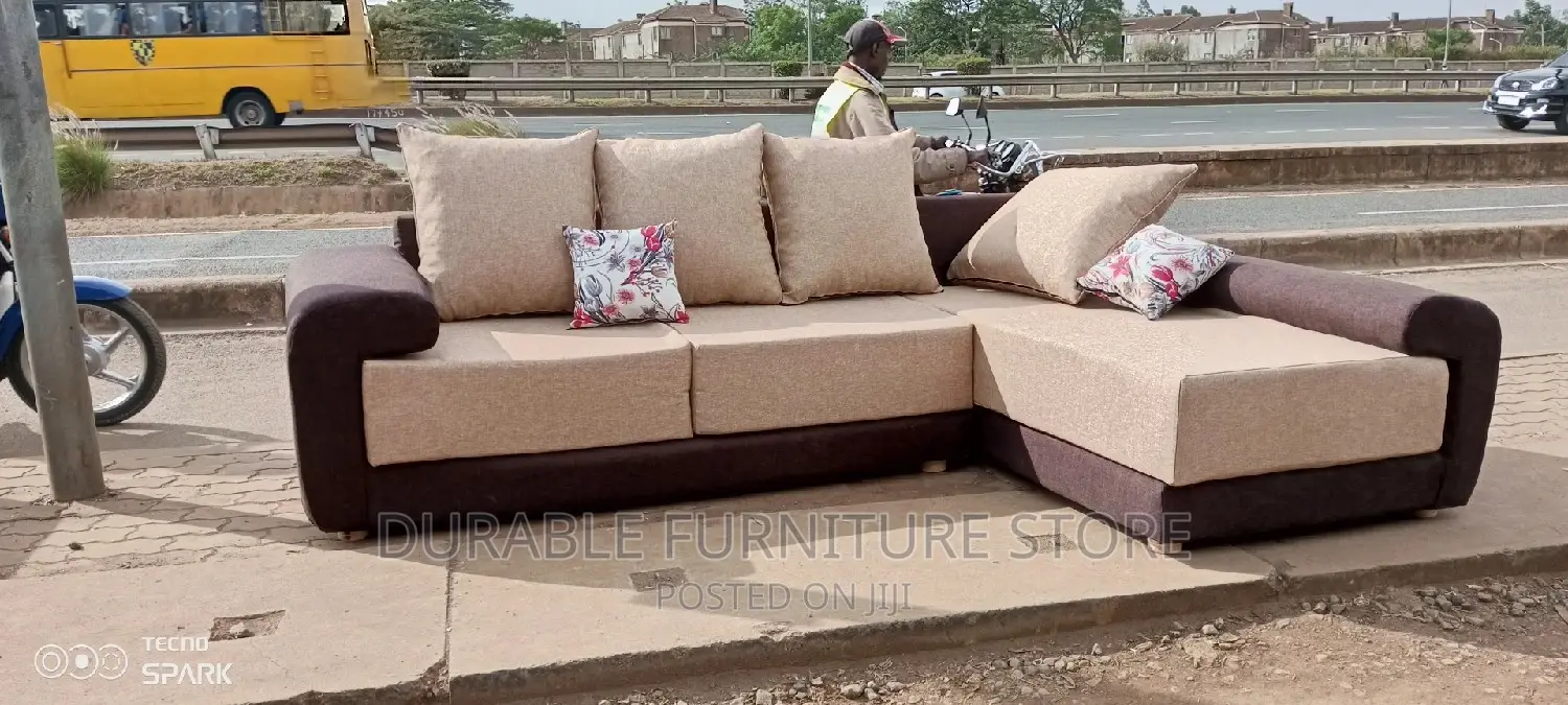 L Shaped 6 Seater With 10 Inch Coushions