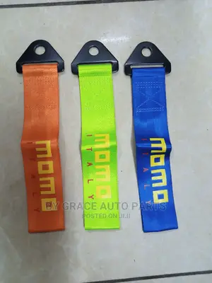 Towing Momo Straps.