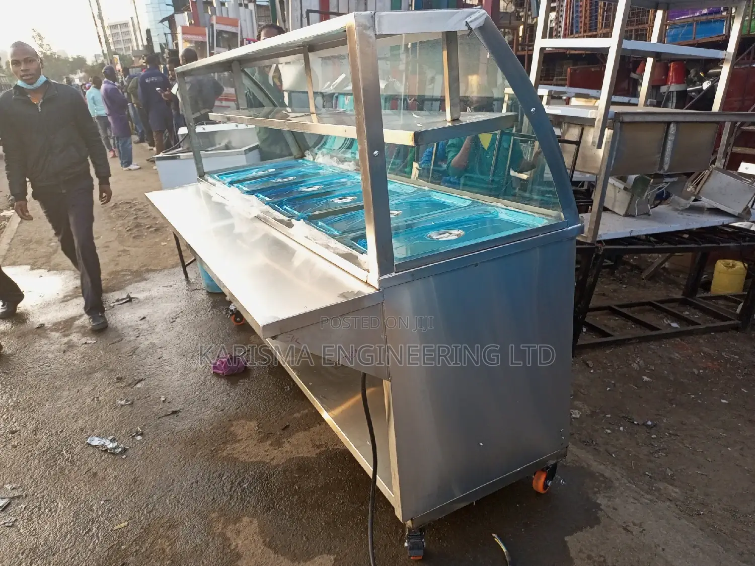 Food Warmer Bain Marie With Glass Window