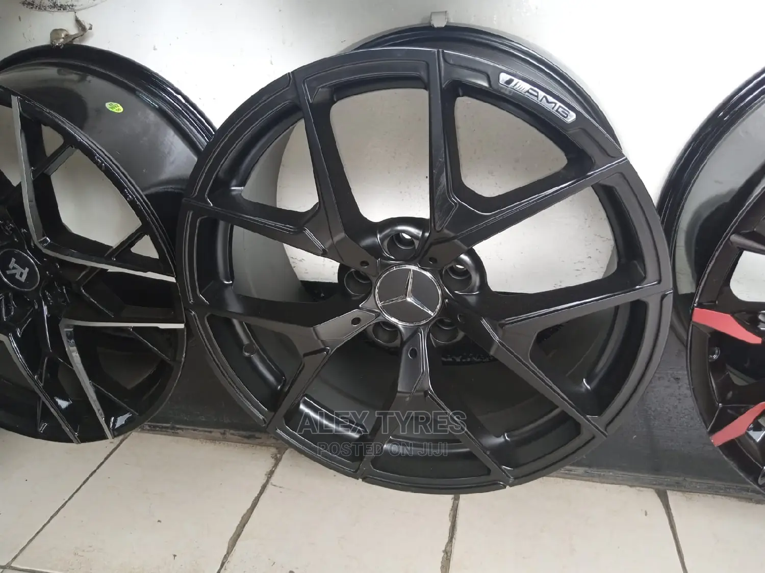 Size 17 Inches Mercedes Benz Sport Rims Set