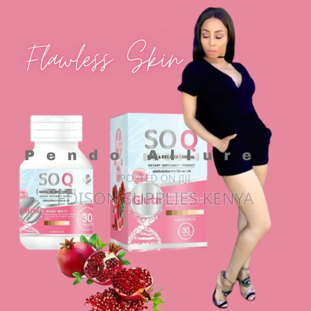 Gluta SOQ With Glutathione Collagen for Whitening