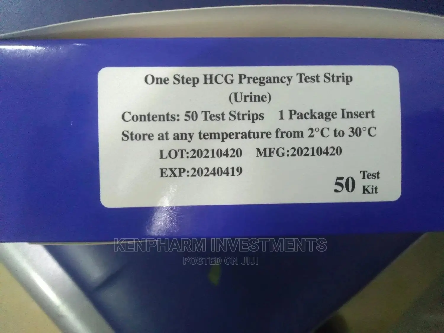 HCG Pregnancy Test Strips