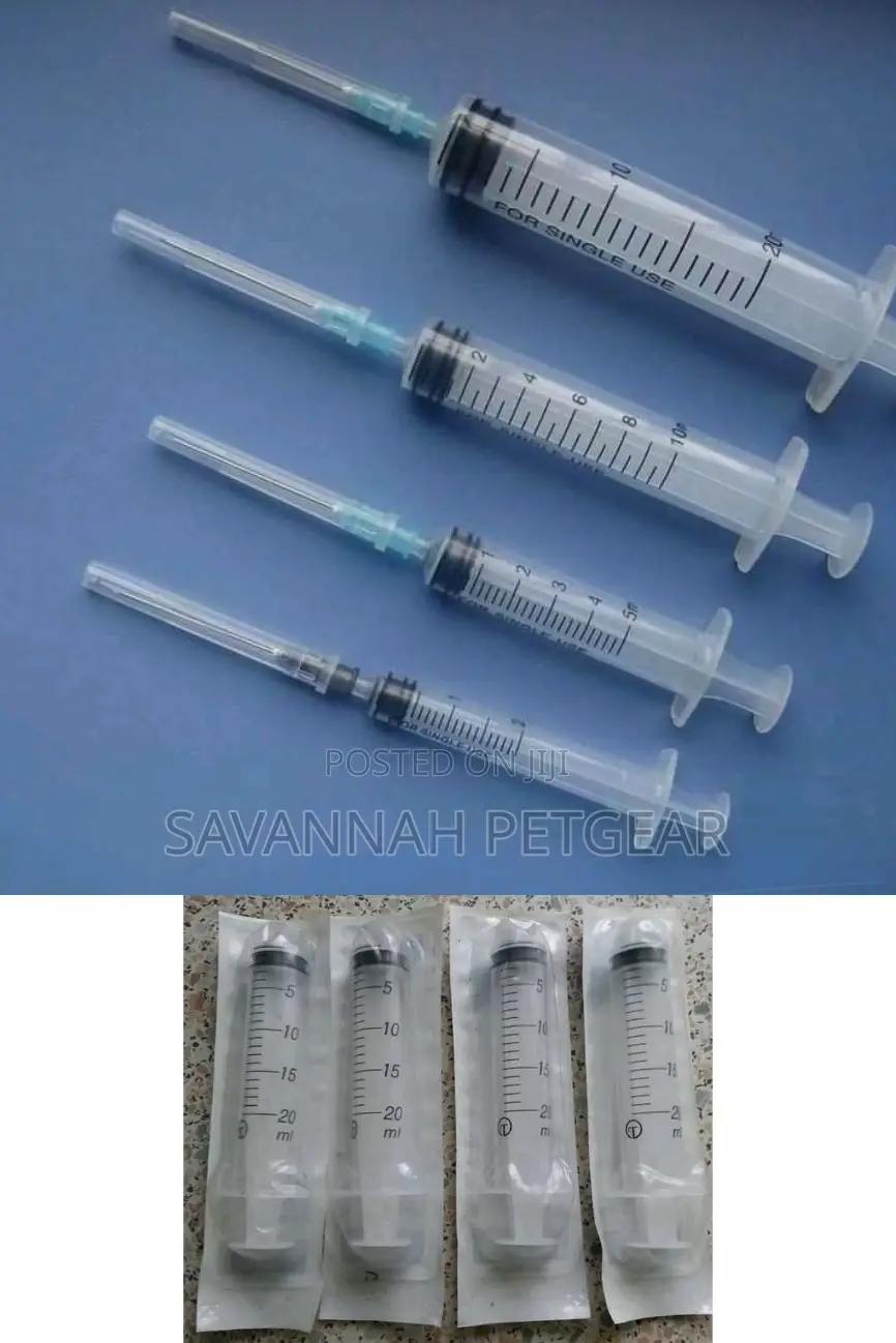 10ml Single Use Syringes With Needles 100s