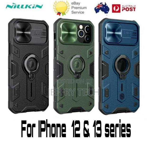 For iPhone 13 PRO / MAX 12 PRO NILLKIN Armor Shockproof Cams
