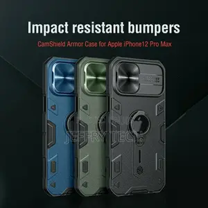 For iPhone 13 PRO / MAX 12 PRO NILLKIN Armor Shockproof Cams