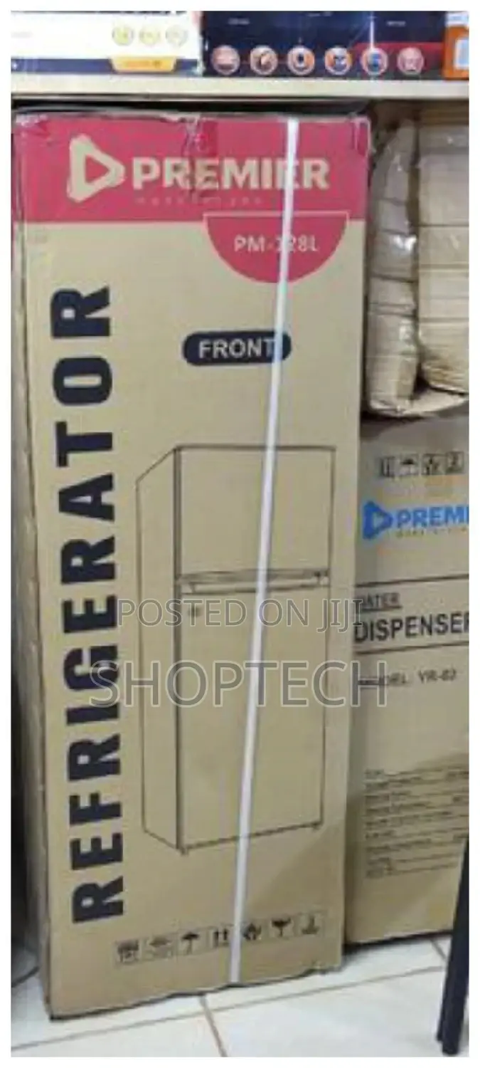 128 Litres Double Door Premier Fridge.