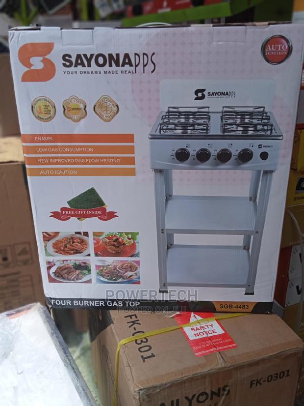 Sayona Full Gas Table Top Cooker With It Stand