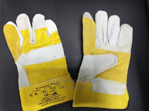 Safety Short Leather Gloves-We Supply