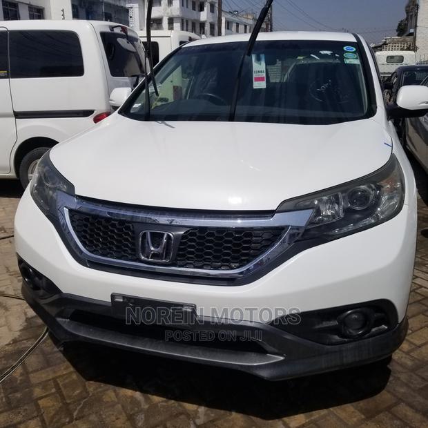 Honda CR-V 2014 White - main view