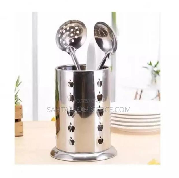 Rust Proof Stainless Steel Spoon Holder - main view