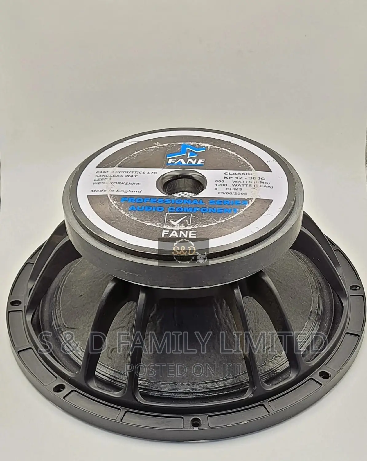Fane 12 Inch Naked Speaker