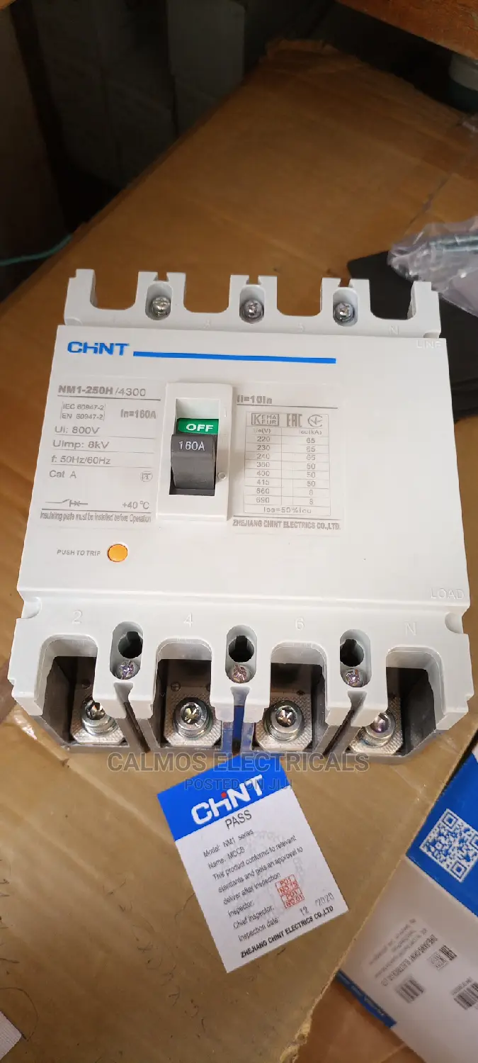 160A Mccb 4pole