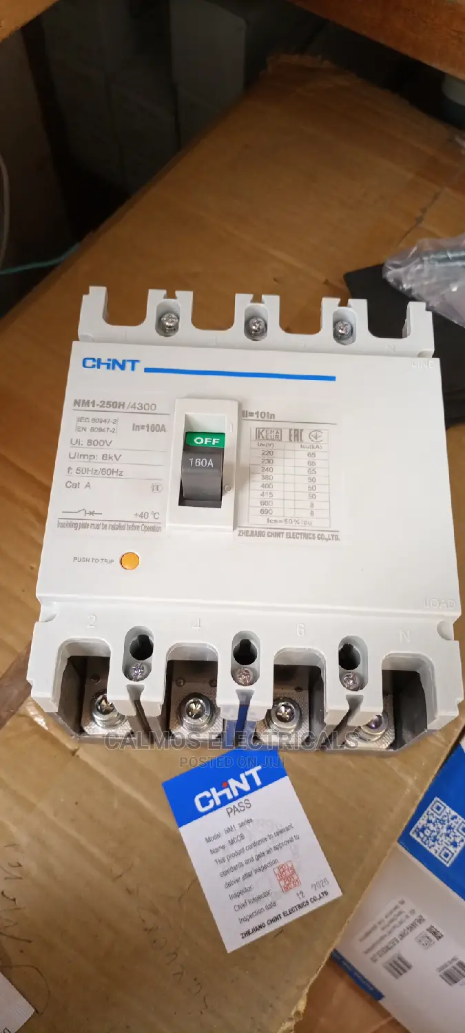 160A Mccb 4pole