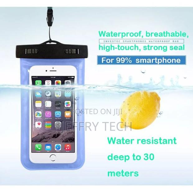 Waterproof Phone Pouch for Android, iPhone- Swimming Pool Fr - thumbnail 2