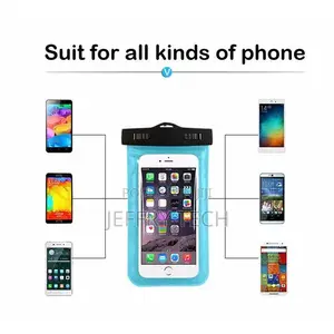 Waterproof Phone Pouch for Android, iPhone- Swimming Pool Fr