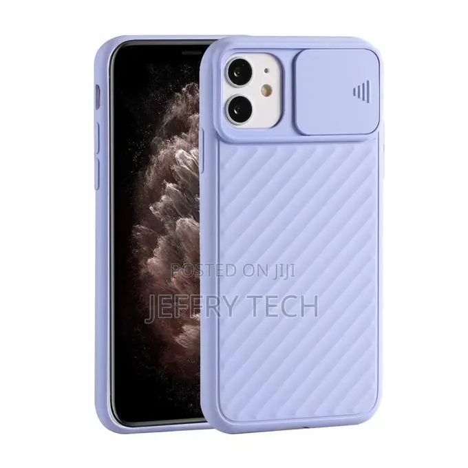 iPhone 12 / 12 Pro Sliding Camera Cover Design Twill Anti-S