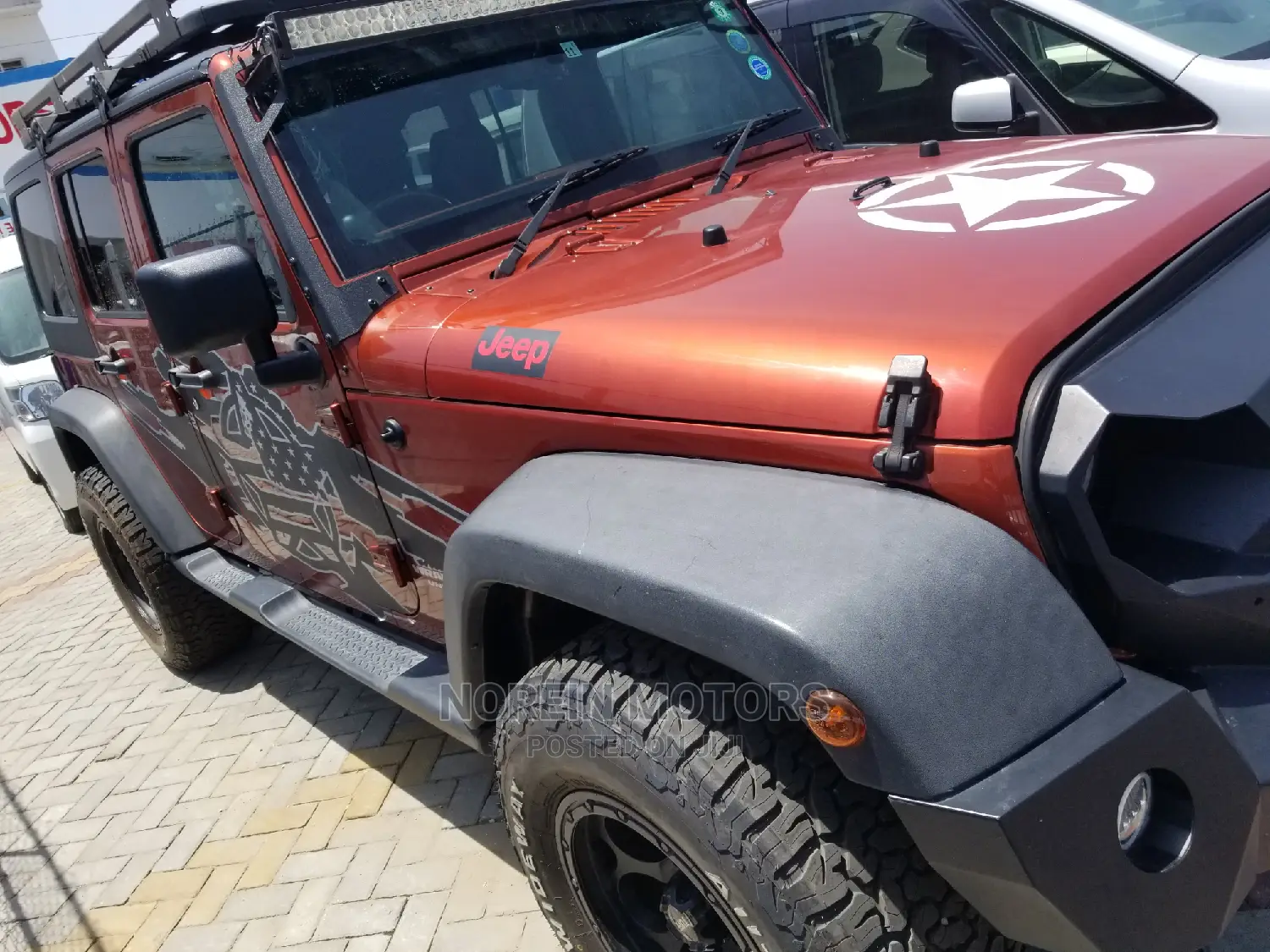 Jeep Wrangler 2014 Orange