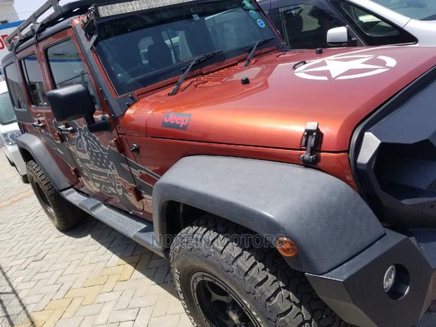 Jeep Wrangler 2014 Orange - thumbnail 4