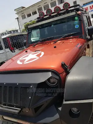 Jeep Wrangler 2014 Orange