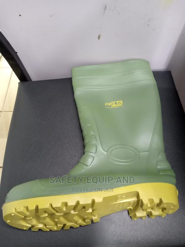 Steel Toe Cap Gumboots-Long Industrial - main view