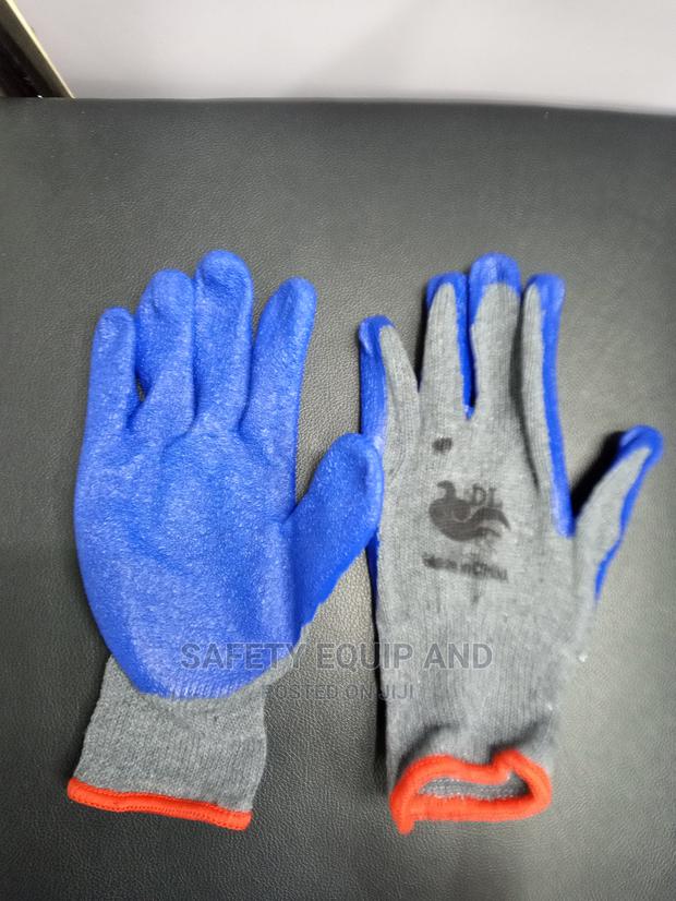 Safety Gloves With Diamond Grip