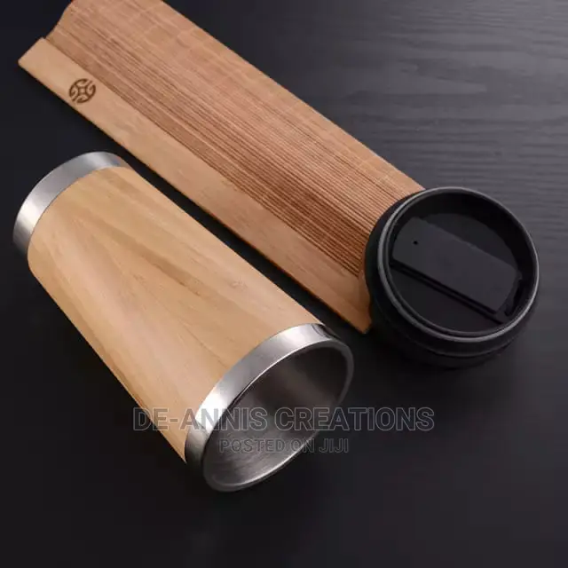 Wooden Thermal Mug
