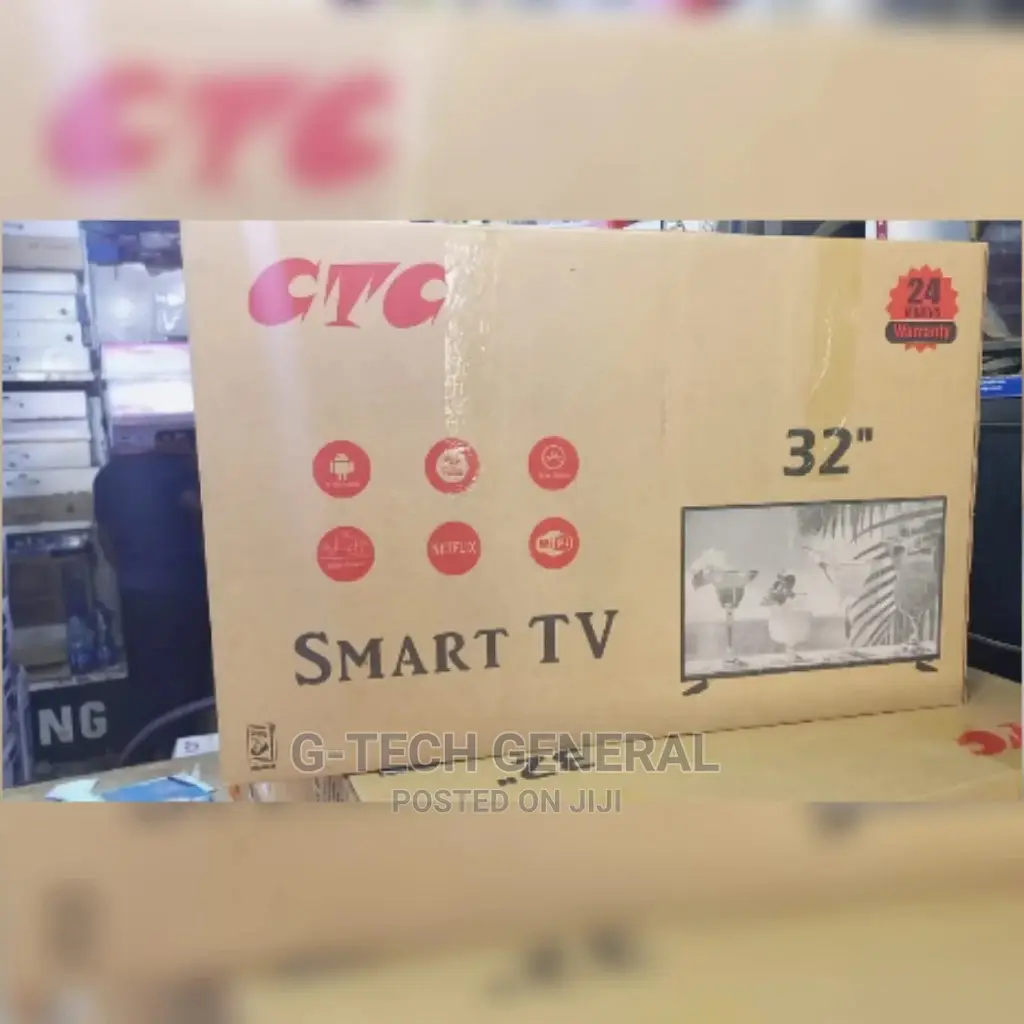 CTC 32 Inches Smart Android, Youtube, Netflix,Led Tv
