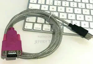 1m USB to RS232 Male (9-Pin) DB9 Serial Cable Converter Adap