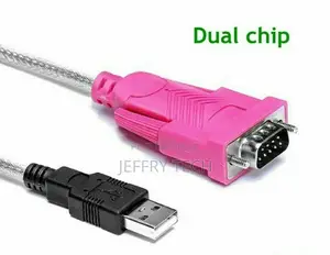1m USB to RS232 Male (9-Pin) DB9 Serial Cable Converter Adap