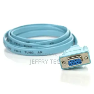 Assorted Ethernet RJ45 Cat5 to DB9 9-Pin Serial Female Conso