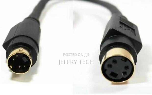 S-Video Gold-Plated SVHS Mini-Din 4 PIN Svideo M/F Video/Cam