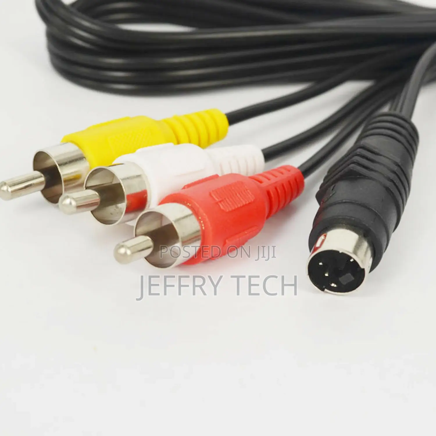 4 Pin S-Video TV to 3 RCA PC Laptop AV Cable/Cord/Lead US Se