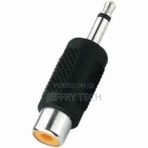 3.5mm Mono Jack Male to RCA/PHONO Female Adapter/Converter–H