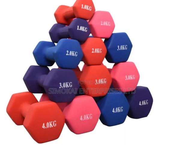Hot Sale Colorful Hex Dumbbell - main view