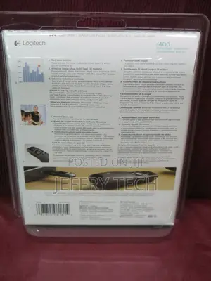 Logitech R400 Wireless Presenter W. Red Laser Pointer FREE S