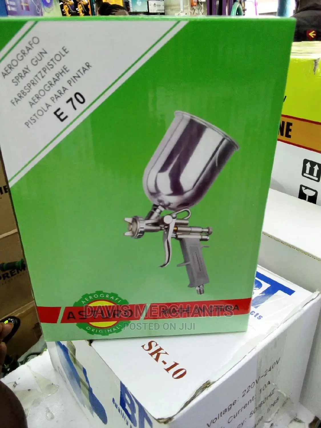 Metallic Spray Gun