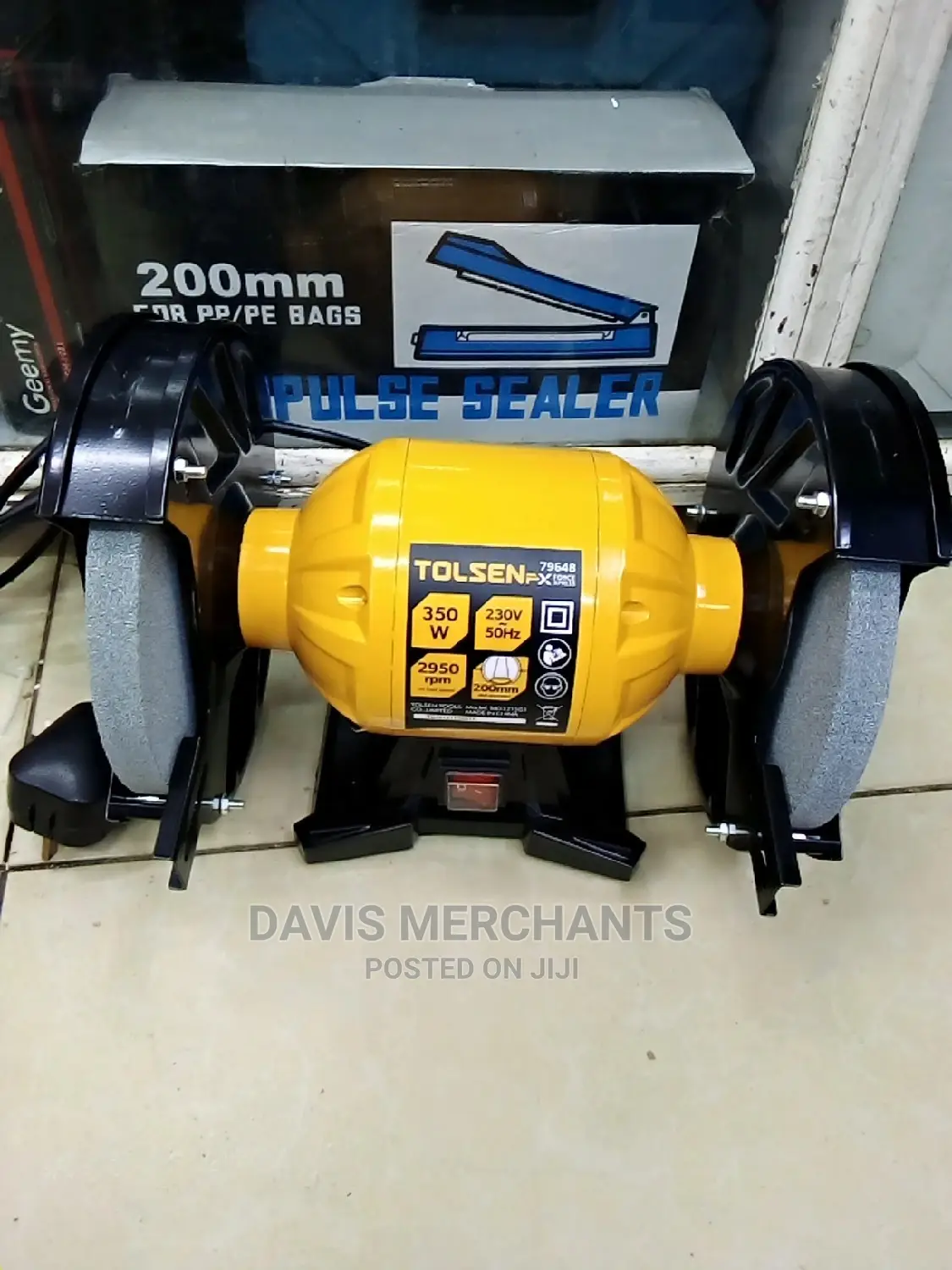 Tolsen Bench Grinder
