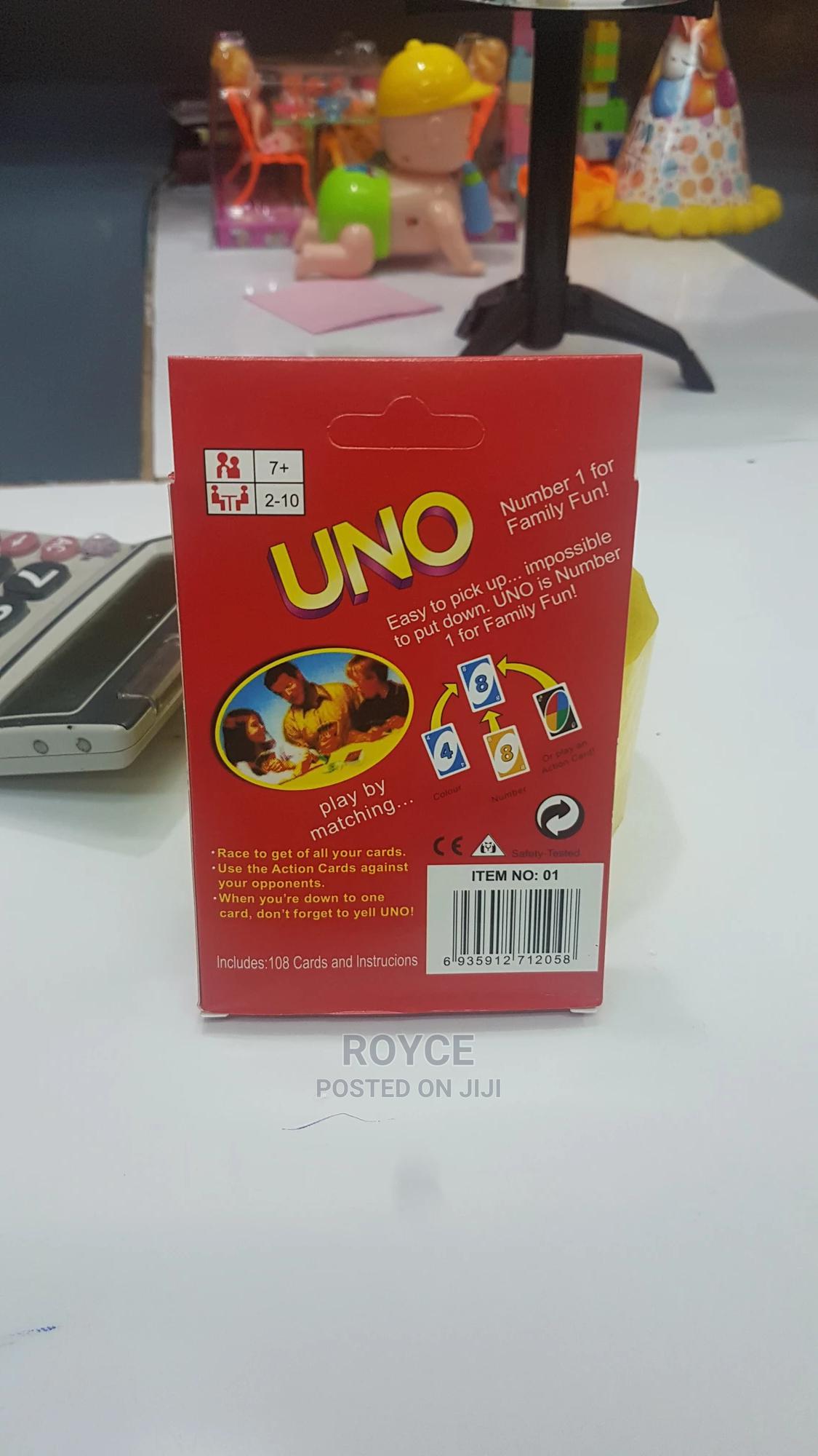 Uno Game Cards Pack in Nairobi Central Books & Games, Royce Jiji.co.ke