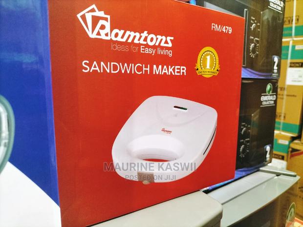 2 Slice Sandwich Toaster White- Rm/479 - main view