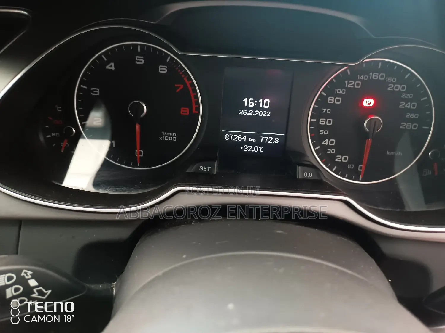 Audi A4 2014 White