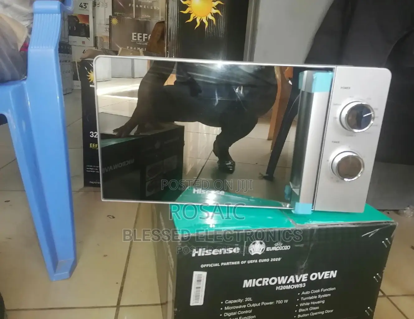 20 Liter Silver Hisense Microwave Manual