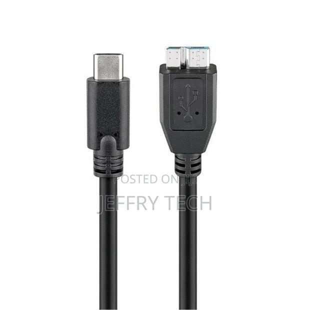 Cable Adapter B Micro an 3.0 Usb-C Plug for Eg External 2,5 - thumbnail 3