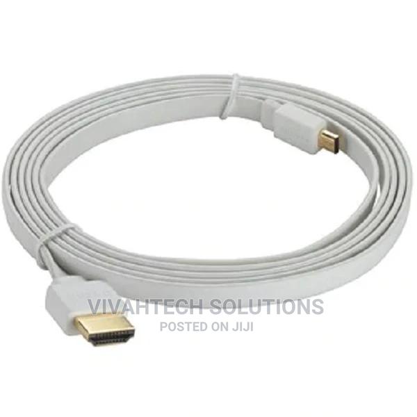 D-Link HDMI to Micro HDMI 1.8 Meter Flat Cable - White