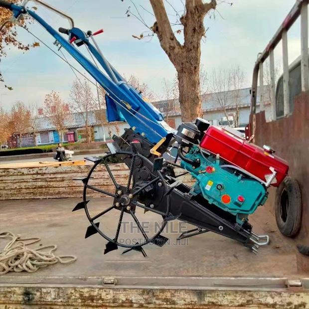 Rice Field Using Tiller - main view