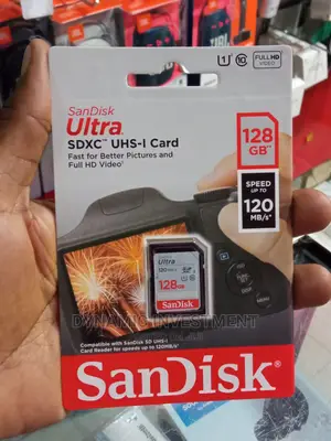 Sandisk 128gb Ultra Camera Memory Cards