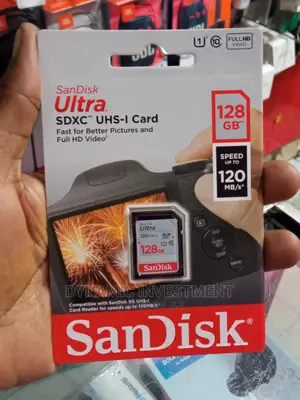 Sandisk 128gb Ultra Camera Memory Cards