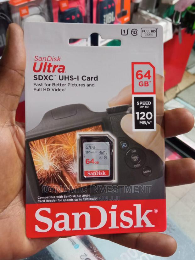 Sandisk 64 Gb Ultra Camera Memory Cards - main view
