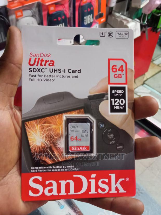 Sandisk 64 Gb Ultra Camera Memory Cards - thumbnail 2